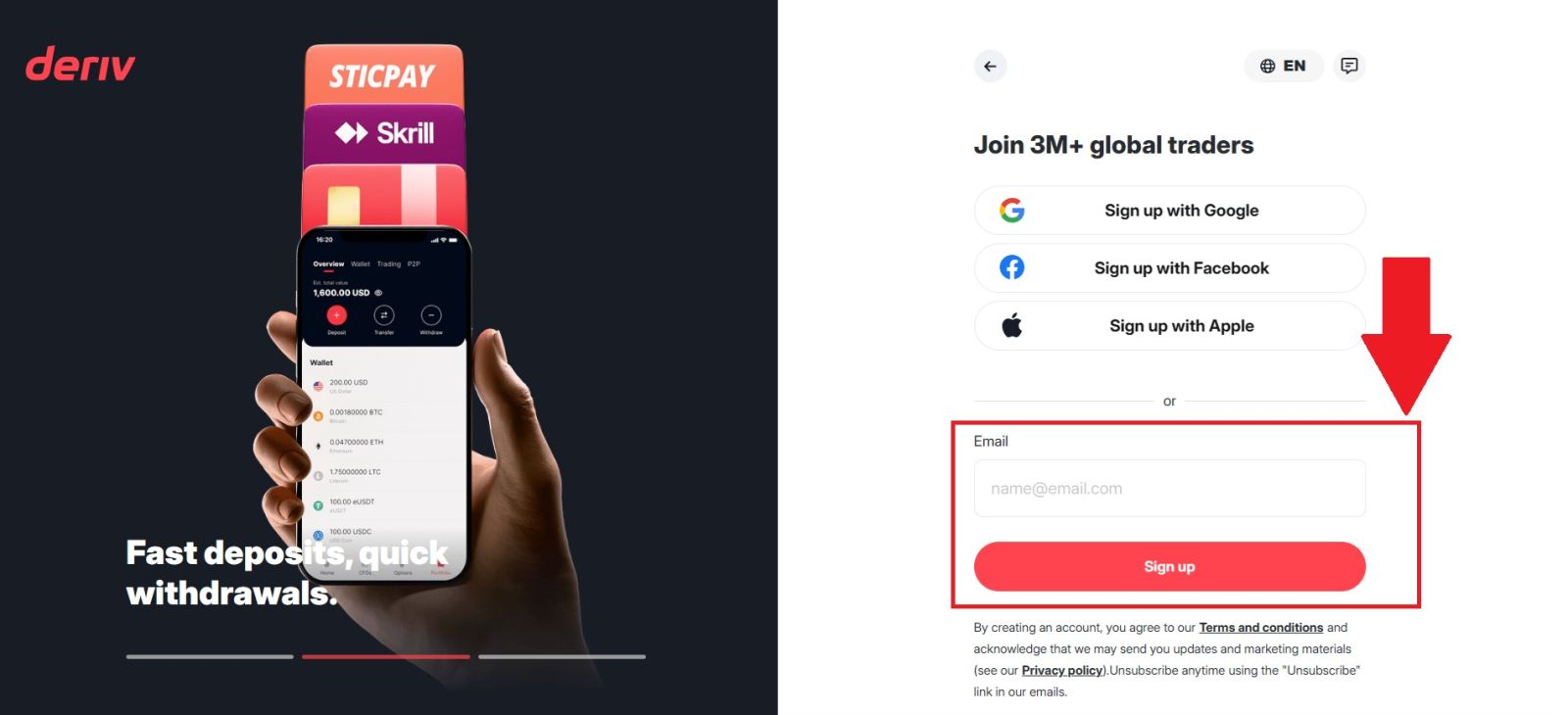 2026 yilda Deriv hisobini qanday yaratish mumkin: yangi boshlanuvchilar uchun bosqichma-bosqich ro'yxatdan o'tish bo'yicha qo'llanma
