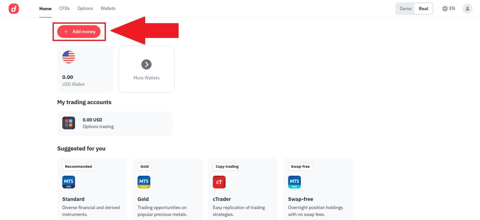 نحوه واریز پول در Deriv در سال 2026: راهنمای گام به گام تامین مالی، کارمزدها و زمان پردازش