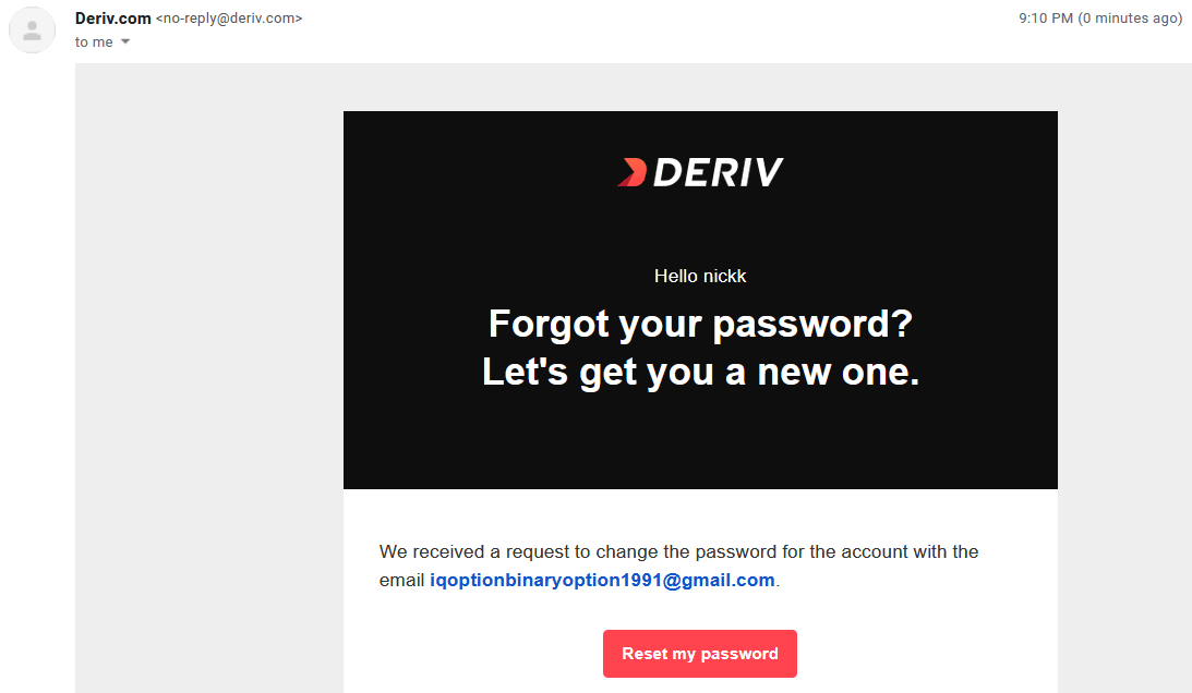 Een account openen en inloggen bij Deriv