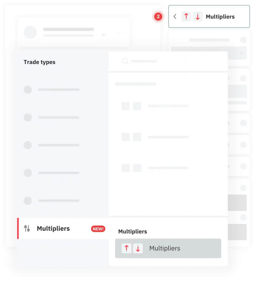 Como negociar multiplicadores em Deriv
