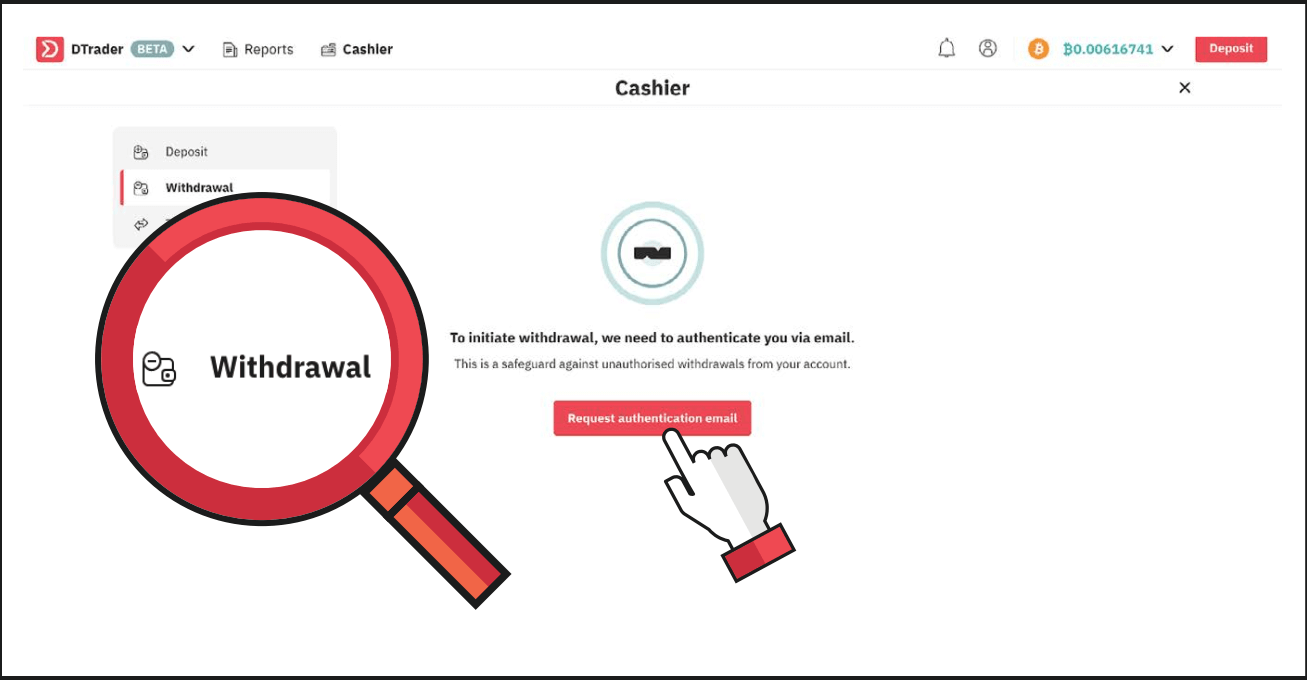 Deriv-এ কিভাবে টাকা তোলা ও জমা করা যায়